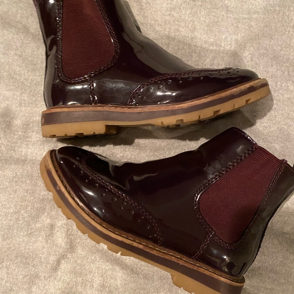 Zara Girls Patent Booties